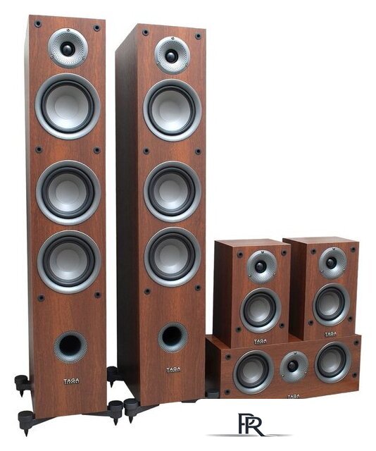 Комплект акустики Taga Harmony TAV 5.0: TAV-507F + C + S (орех) - Изображение №1 — Интернет-магазин ПроЗаказ
