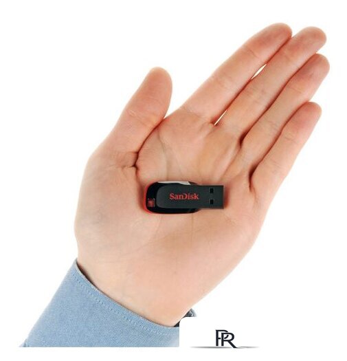 USB Flash SanDisk Cruzer Blade Black 128GB (SDCZ50-128G-B35) - Изображение №4 — Интернет-магазин ПроЗаказ