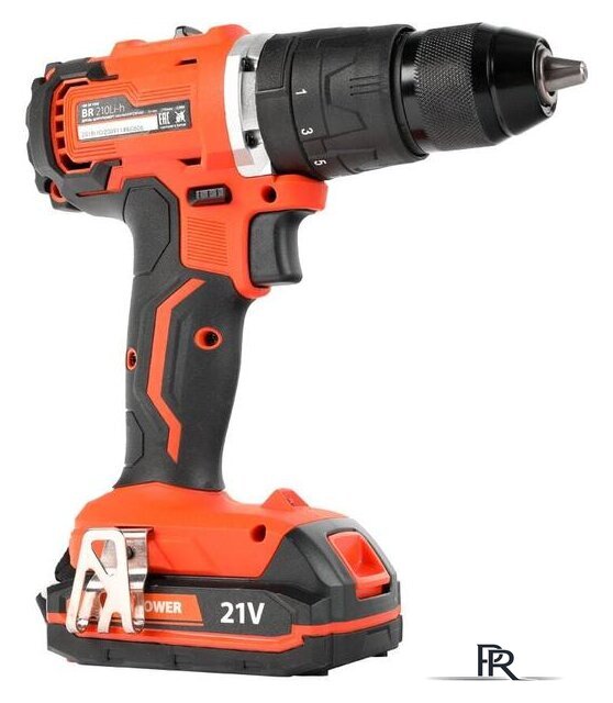 Ударная дрель-шуруповерт Patriot BR 210UES-h 180301555 (с 2-мя АКБ, кейс) - Изображение №2 — Интернет-магазин ПроЗаказ