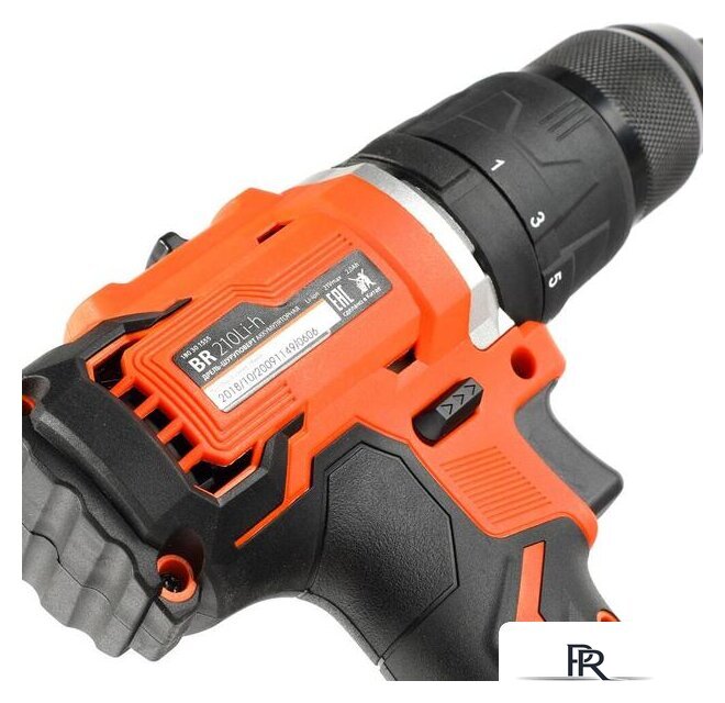 Ударная дрель-шуруповерт Patriot BR 210UES-h 180301555 (с 2-мя АКБ, кейс) - Изображение №7 — Интернет-магазин ПроЗаказ