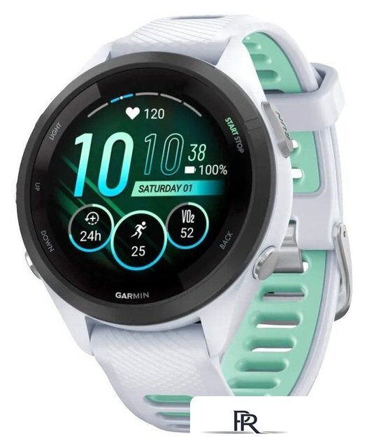 Умные часы Garmin Forerunner 265S (белый камень/нео-тропик) - Изображение №1 — Интернет-магазин ПроЗаказ