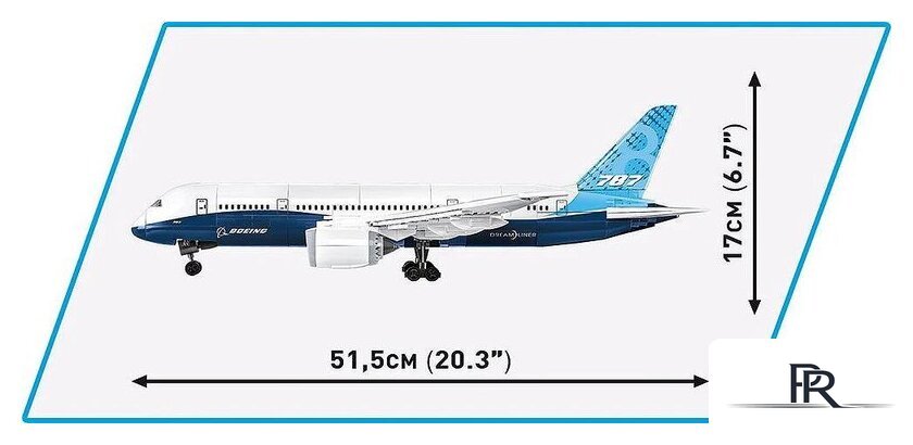 Конструктор Cobi Action Town Boeing 787 Dreamliner - Изображение №6 — Интернет-магазин ПроЗаказ