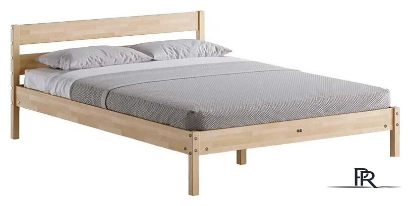 Кровать Домаклево Мечта 120x200 (береза/натуральный) - Изображение №1 — Интернет-магазин ПроЗаказ