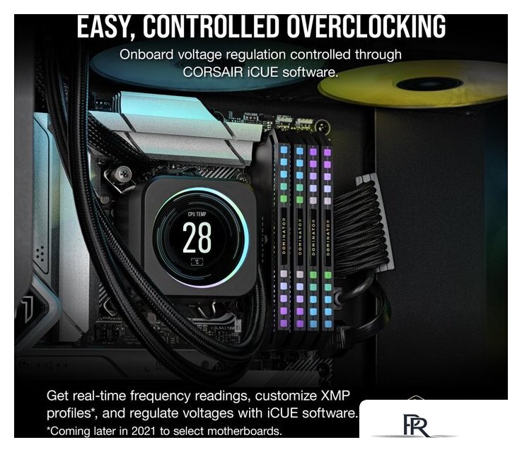 Оперативная память Corsair Dominator Platinum RGB 2x32ГБ DDR5 6600 МГц CMT64GX5M2B6600C32 - Изображение №6 — Интернет-магазин ПроЗаказ