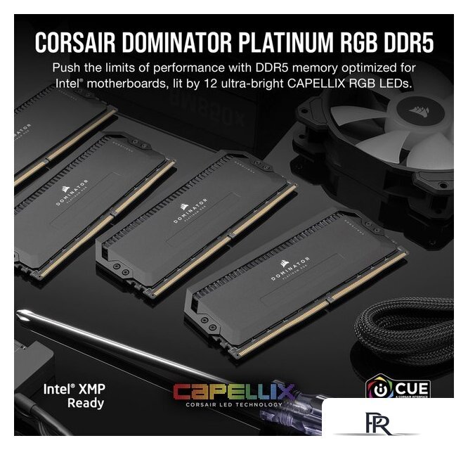 Оперативная память Corsair Dominator Platinum RGB 2x32ГБ DDR5 6600 МГц CMT64GX5M2B6600C32 - Изображение №2 — Интернет-магазин ПроЗаказ