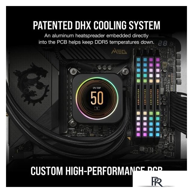 Оперативная память Corsair Dominator Platinum RGB 2x32ГБ DDR5 6600 МГц CMT64GX5M2B6600C32 - Изображение №13 — Интернет-магазин ПроЗаказ