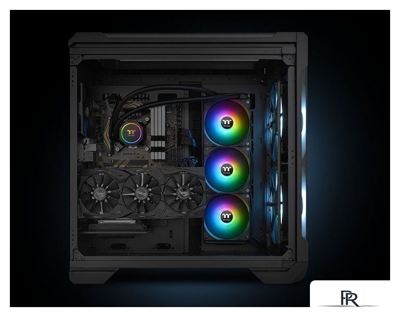 Система жидкостного охлаждения для процессора Thermaltake TH360 ARGB Sync CL-W300-PL12SW-A - Изображение №7 — Интернет-магазин ПроЗаказ