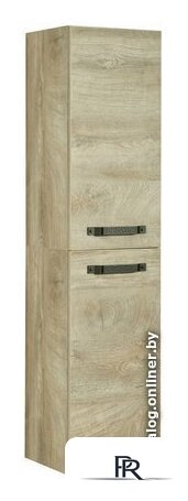  Акватон Шкаф-полупенал Фабрик 34 1A242803LTDU0 (дуб эндгрейн) - Изображение №3 — Интернет-магазин ПроЗаказ