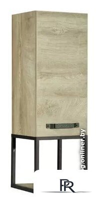  Акватон Шкаф-полупенал Фабрик 34 1A242803LTDU0 (дуб эндгрейн) - Изображение №5 — Интернет-магазин ПроЗаказ