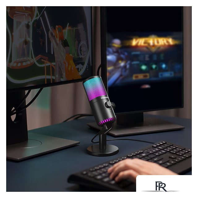 Проводной микрофон Maono DM30 RGB (черный) - Изображение №7 — Интернет-магазин ПроЗаказ