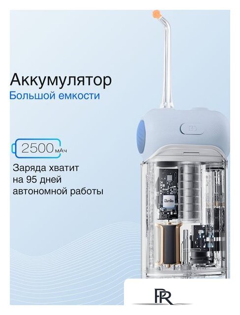 Ирригатор  Usmile C10 (голубой) - Изображение №9 — Интернет-магазин ПроЗаказ