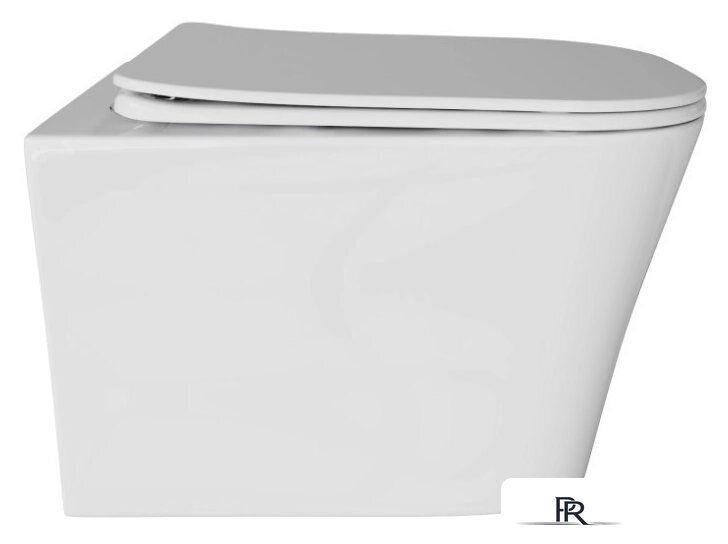 Унитаз подвесной White Wave Promo (белый глянец) - Изображение №2 — Интернет-магазин ПроЗаказ