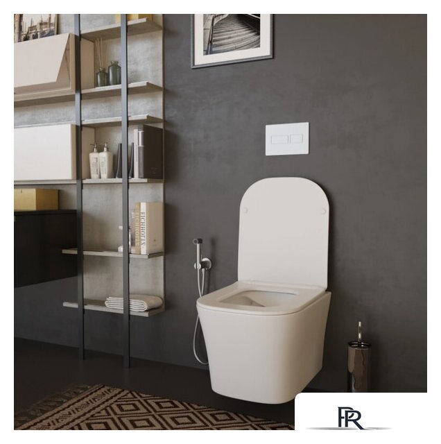 Унитаз подвесной White Wave Promo (белый глянец) - Изображение №7 — Интернет-магазин ПроЗаказ