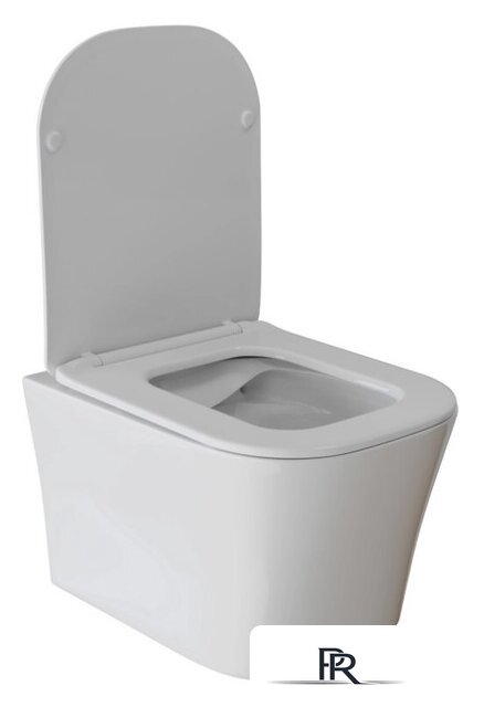 Унитаз подвесной White Wave Promo (белый глянец) - Изображение №3 — Интернет-магазин ПроЗаказ