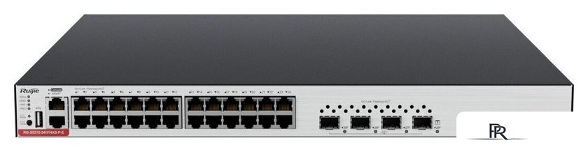 Управляемый коммутатор 3-го уровня Ruijie Networks RG-S5310-24GT4XS-P-E - Изображение №1 — Интернет-магазин ПроЗаказ