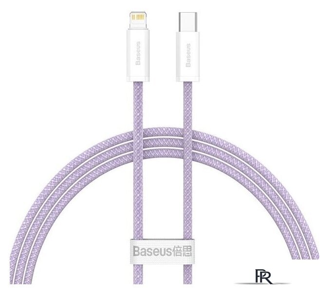 Кабель Baseus Lightning - USB Type-C CALD000005 (1 м, фиолетовый) - Изображение №1 — Интернет-магазин ПроЗаказ