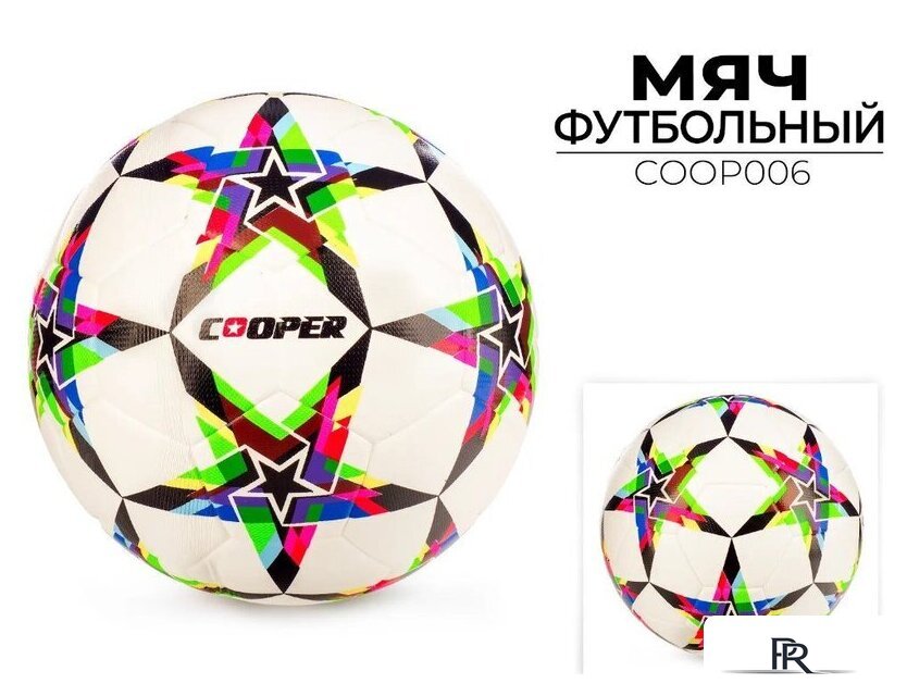 Футбольный мяч Cooper COOP006 - Изображение №1 — Интернет-магазин ПроЗаказ