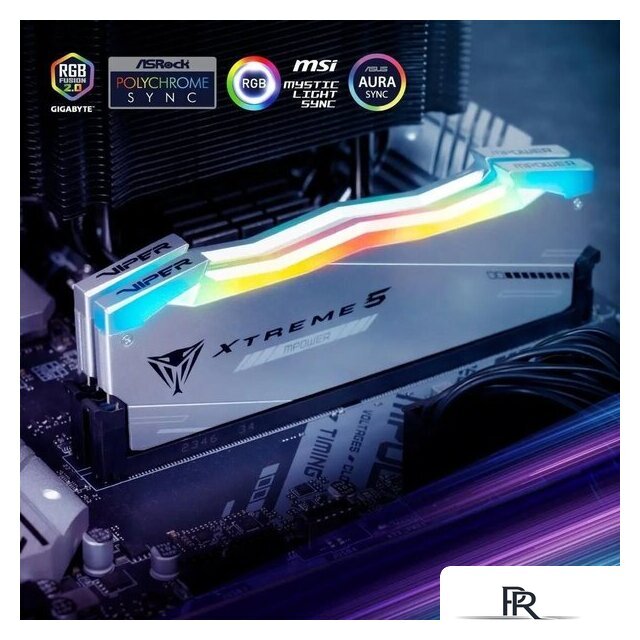 Оперативная память Patriot Viper Xtreme 5 2x16ГБ DDR5 8000 МГц PVXR532G80C38KM - Изображение №6 — Интернет-магазин ПроЗаказ