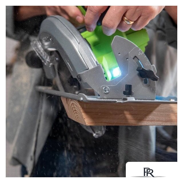 Дисковая (циркулярная) пила Greenworks GD24CS 1500907CUG (с 1-им АКБ) - Изображение №9 — Интернет-магазин ПроЗаказ