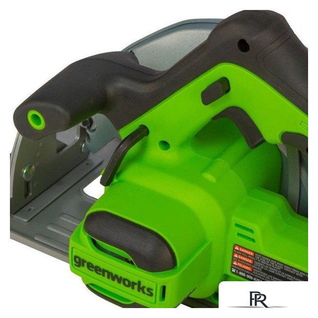 Дисковая (циркулярная) пила Greenworks GD24CS 1500907CUG (с 1-им АКБ) - Изображение №7 — Интернет-магазин ПроЗаказ