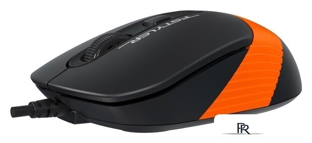 Мышь A4Tech Fstyler FM10 (черный/оранжевый) - Изображение №3 — Интернет-магазин ПроЗаказ