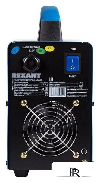 Сварочный инвертор Rexant АС-180А - Изображение №3 — Интернет-магазин ПроЗаказ