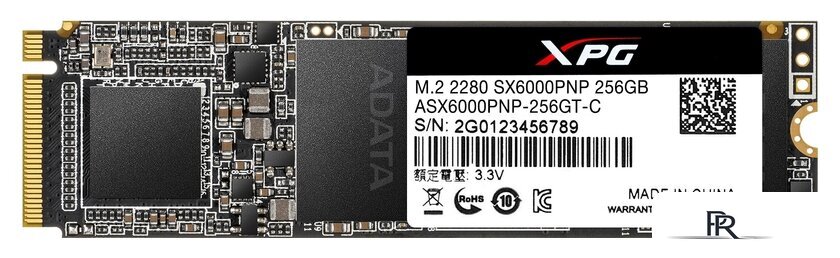 SSD ADATA XPG SX6000 Pro 256GB ASX6000PNP-256GT-C - Изображение №1 — Интернет-магазин ПроЗаказ