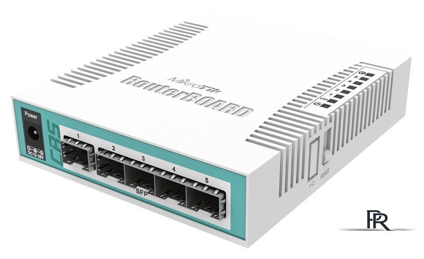 Настраиваемый коммутатор Mikrotik RouterBOARD [CRS106-1C-5S] - Изображение №1 — Интернет-магазин ПроЗаказ