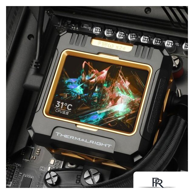Система жидкостного охлаждения для процессора Thermalright Frozen Warframe 360 ARGB (черный) - Изображение №8 — Интернет-магазин ПроЗаказ