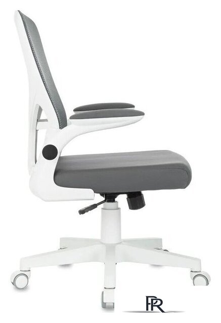 Офисное кресло Бюрократ Aster N-W TW-04 (темно-серый, сетка/ткань) - Изображение №4 — Интернет-магазин ПроЗаказ