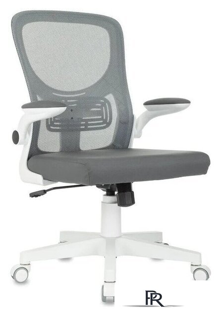 Офисное кресло Бюрократ Aster N-W TW-04 (темно-серый, сетка/ткань) - Изображение №1 — Интернет-магазин ПроЗаказ