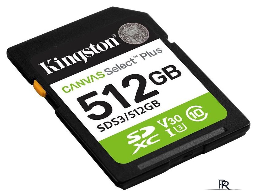 Карта памяти Kingston Canvas Select Plus SDXC 512GB SDS3/512GB - Изображение №2 — Интернет-магазин ПроЗаказ
