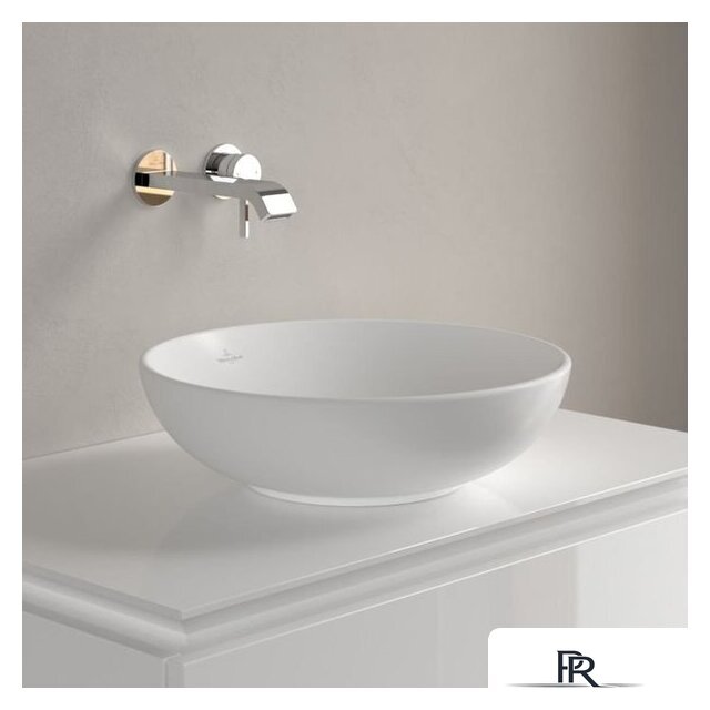 Умывальник Villeroy & Boch Loop&Friends Stone White 4A4601RW - Изображение №2 — Интернет-магазин ПроЗаказ