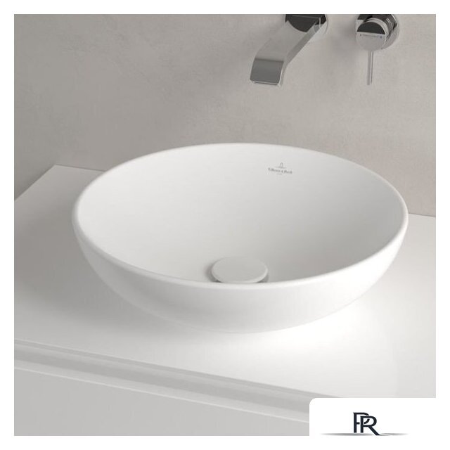 Умывальник Villeroy & Boch Loop&Friends Stone White 4A4601RW - Изображение №3 — Интернет-магазин ПроЗаказ
