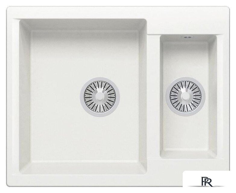Кухонная мойка Polygran Brig-620 (белый хлопок 36) - Изображение №1 — Интернет-магазин ПроЗаказ