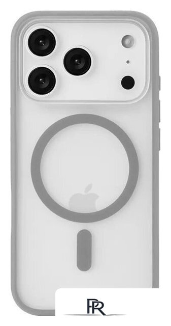 Чехол для телефона uBear Cloud Mag Case для iPhone 17 Pro (серый) - Изображение №2 — Интернет-магазин ПроЗаказ