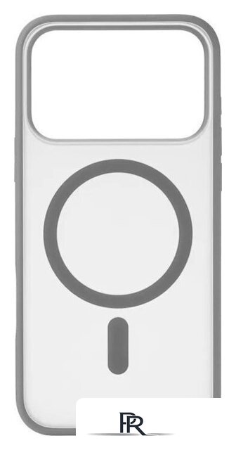 Чехол для телефона uBear Cloud Mag Case для iPhone 17 Pro (серый) - Изображение №5 — Интернет-магазин ПроЗаказ