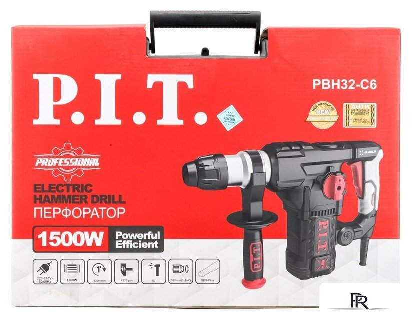 Перфоратор P.I.T. PBH32-C6 (кейс) - Изображение №2 — Интернет-магазин ПроЗаказ