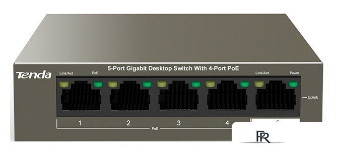 Неуправляемый коммутатор Tenda TEG1105P-4-63W - Изображение №1 — Интернет-магазин ПроЗаказ