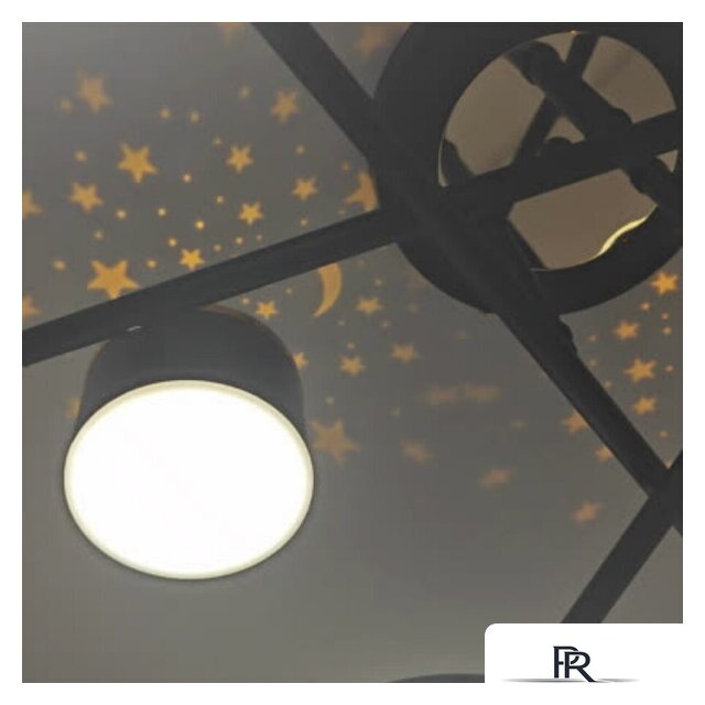 Припотолочная люстра Mirastyle Диод MH-3231/6 BK+FGD - Изображение №11 — Интернет-магазин ПроЗаказ