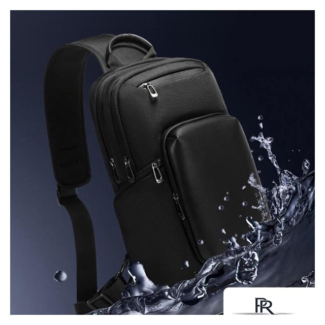 Городской рюкзак Bange BG7718 (черный) - Изображение №7 — Интернет-магазин ПроЗаказ