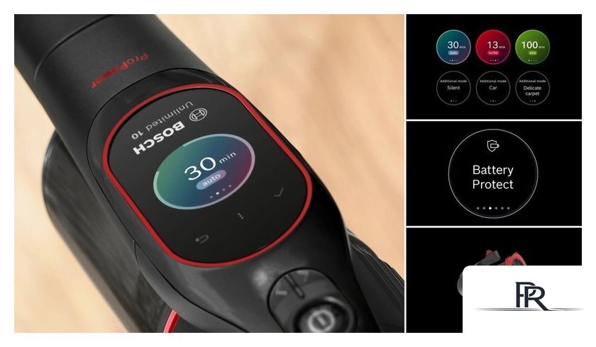 Пылесос Bosch Unlimited 10 BCS1051POW - Изображение №6 — Интернет-магазин ПроЗаказ