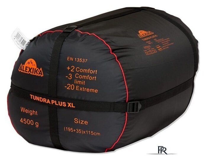 Спальный мешок AlexikA Tundra Plus XL 230 (левая молния, оливковый) - Изображение №5 — Интернет-магазин ПроЗаказ