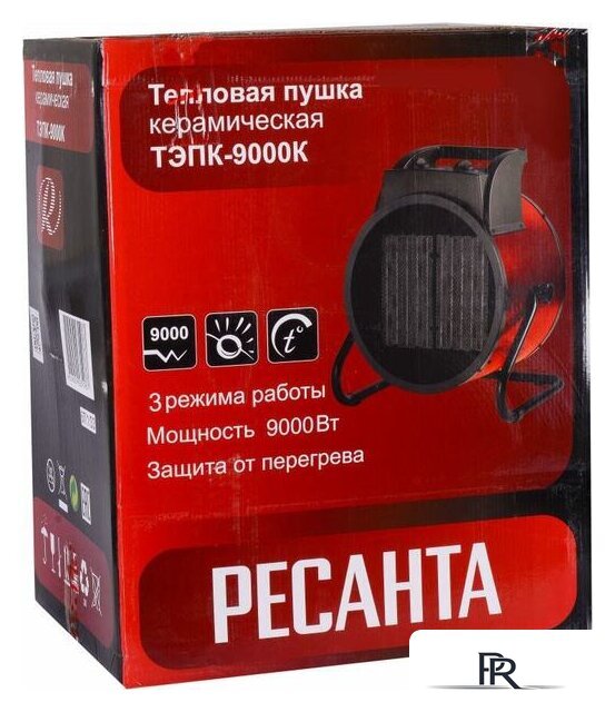 Электрическая тепловая пушка Ресанта ТЭПК-9000K - Изображение №5 — Интернет-магазин ПроЗаказ