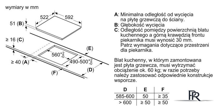 Варочная панель Bosch Serie 4 PIE631BB5E - Изображение №6 — Интернет-магазин ПроЗаказ