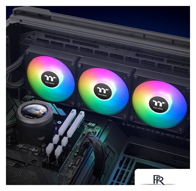 Система жидкостного охлаждения для процессора Thermaltake TH360 V2 Ultra EX ARGB CL-W415-PL12SW-A - Изображение №6 — Интернет-магазин ПроЗаказ