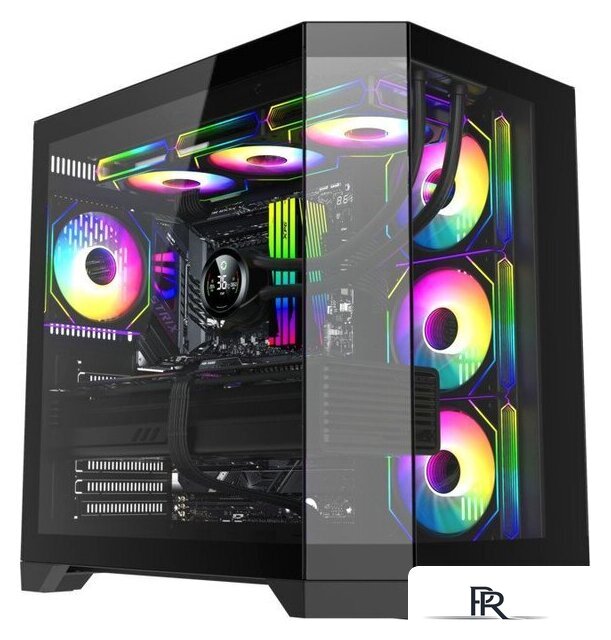 Корпус GameMax Hype-A (черный) - Изображение №1 — Интернет-магазин ПроЗаказ