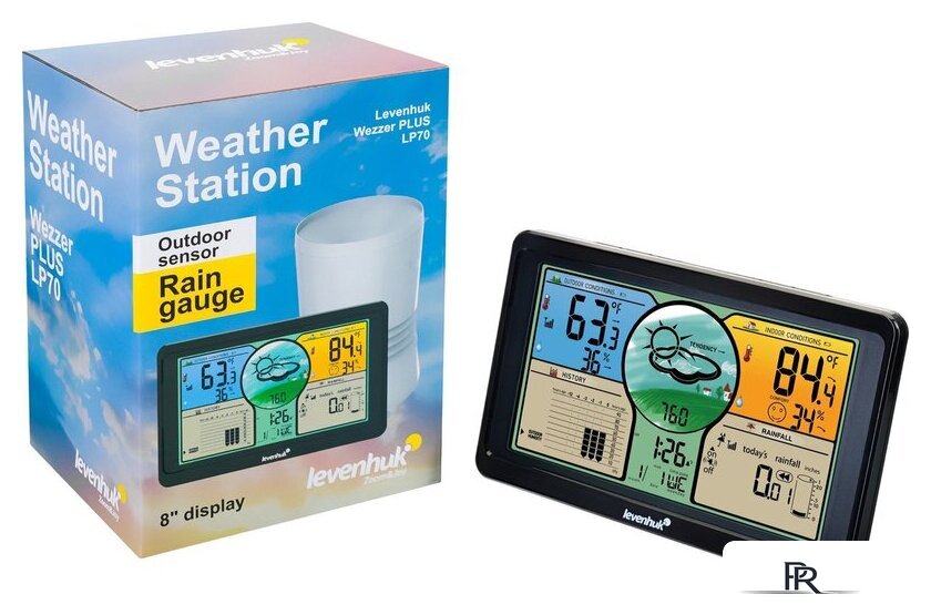 Термометр Levenhuk Wezzer PLUS LP70 78897 - Изображение №2 — Интернет-магазин ПроЗаказ