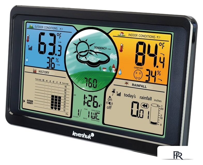 Термометр Levenhuk Wezzer PLUS LP70 78897 - Изображение №5 — Интернет-магазин ПроЗаказ