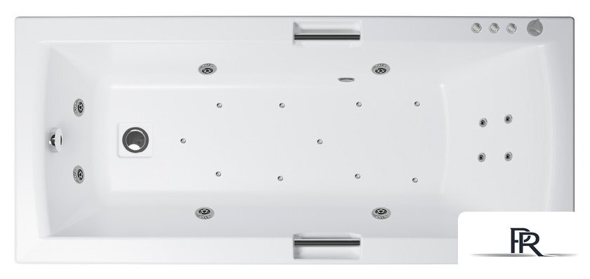 Ванна Triton Алекса 170x75 Люкс Flat (с гидромассажем) - Изображение №1 — Интернет-магазин ПроЗаказ